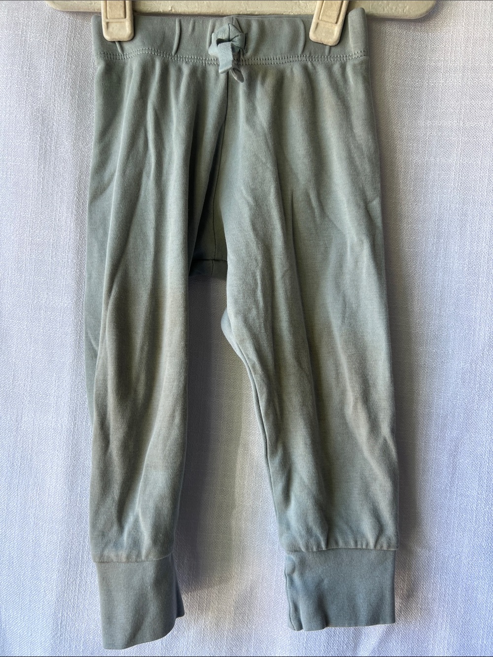 Colored Organics Sage Green Kids Joggers 18-24M